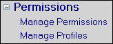 Permissions Menu Expanded